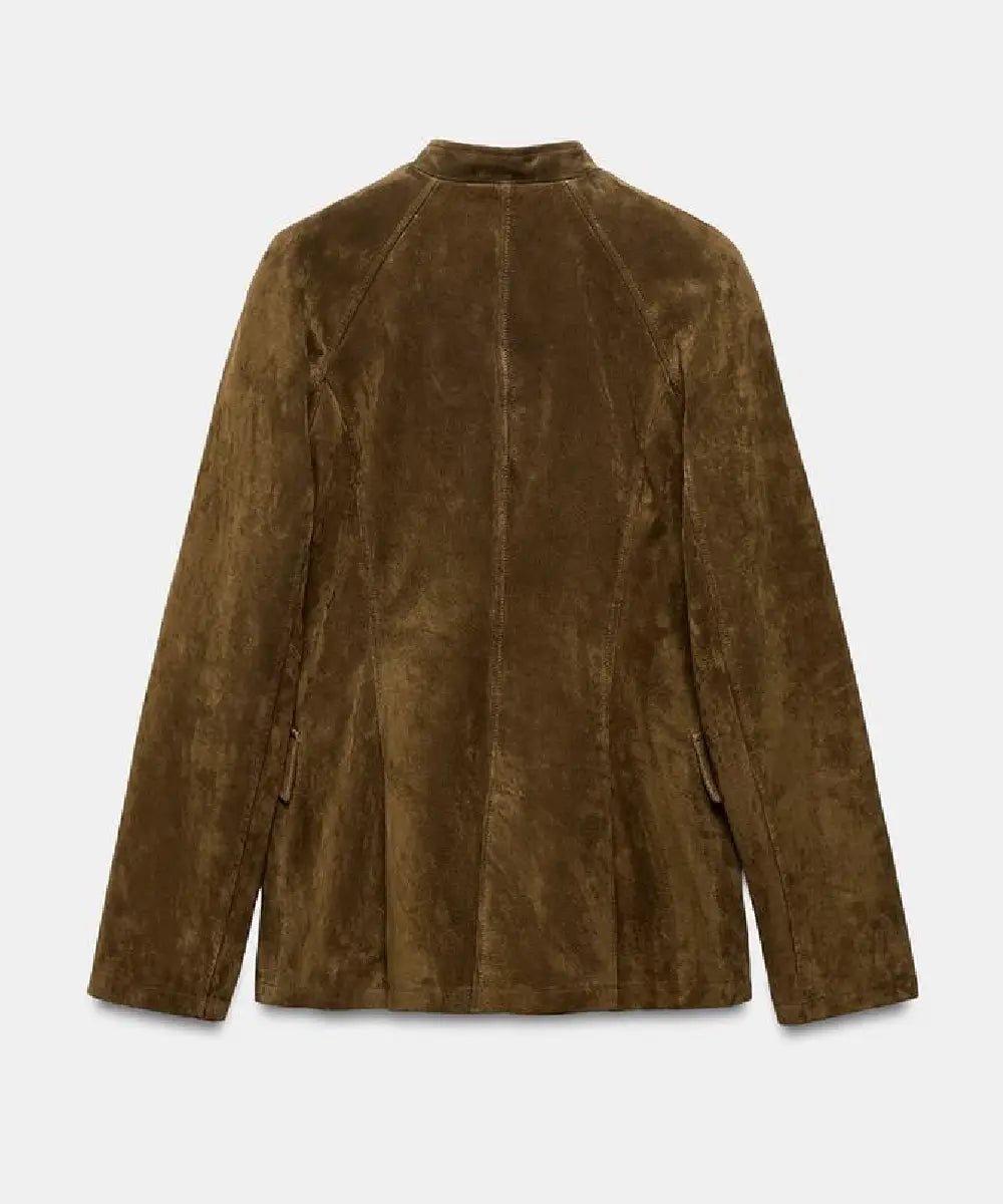 Fitted_Brown_Suede_Jacket_women