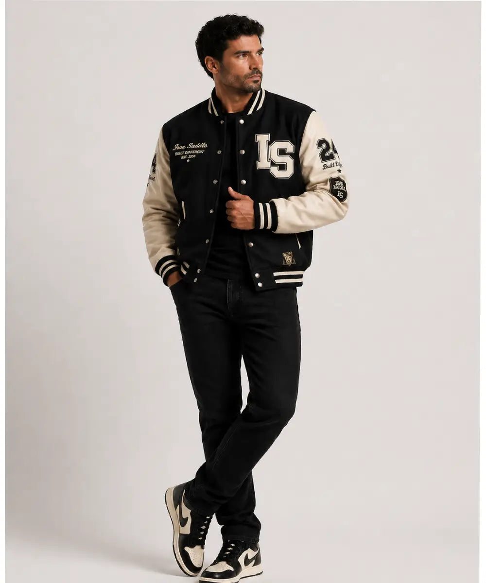 Iron Saddle First Drop Varsity Jacket