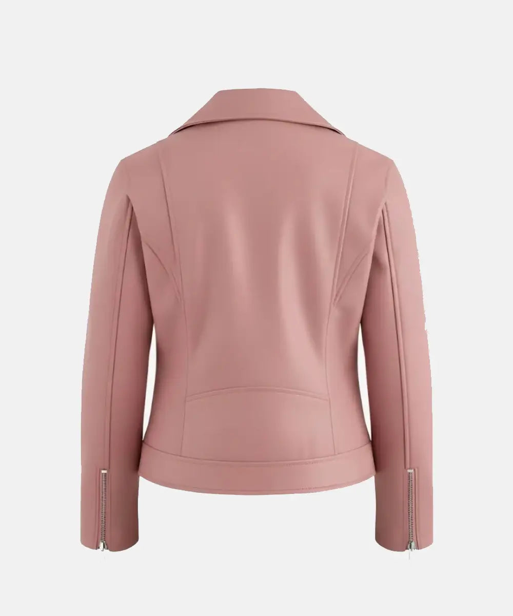 PinkBikerJACKETwomen