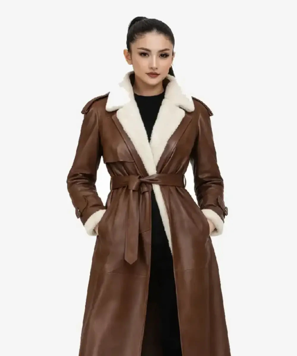 100_LEATHERLONGTRENCHCOATZaraCOLLECTIONLIMITEDEDITIONsale
