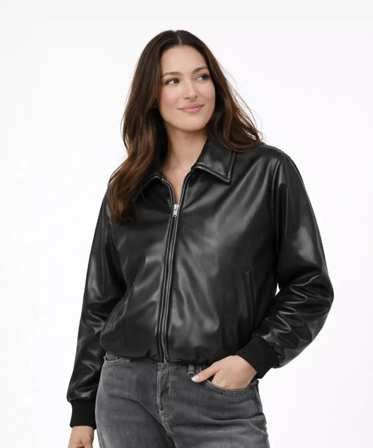 Acne_Studios_Women_s_Coated_Long_Sleeve_Oversized_Fit_Bomber_Jacket