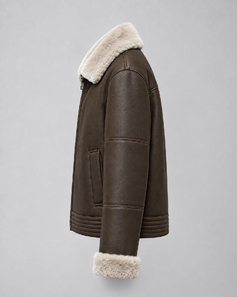 Aviator_Shearling-lined_Brown_Leather_Bomber_Jacket_For_Men