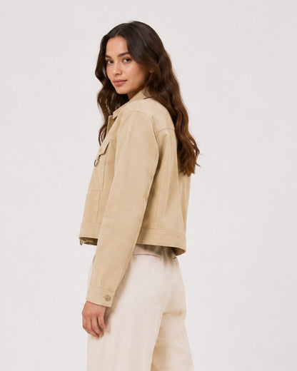 BeigeFaux_Suede_D-Ring_Utility_Crop_Jacket_for_Women