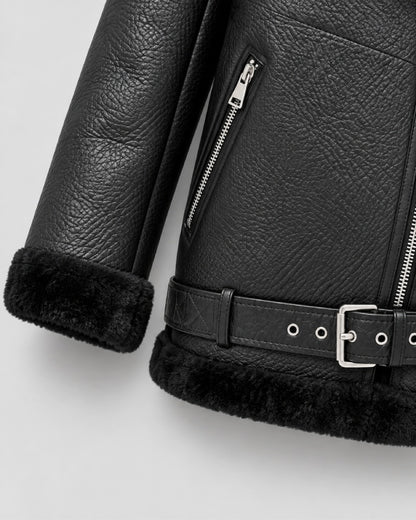 BlackShearlingCoat