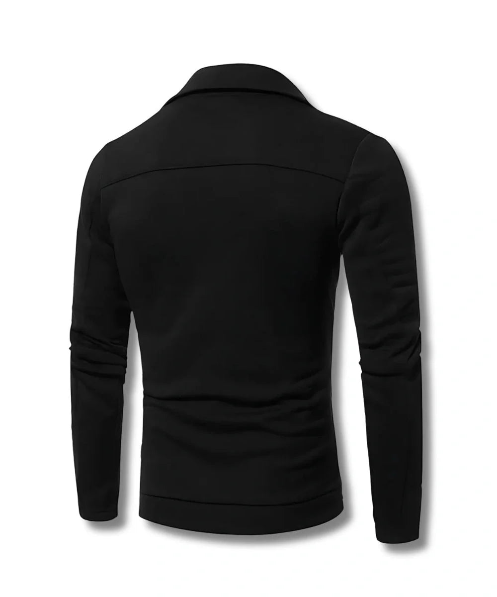 Black Suede Leather Jacket