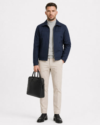 BlueSuedeLeatherJacket