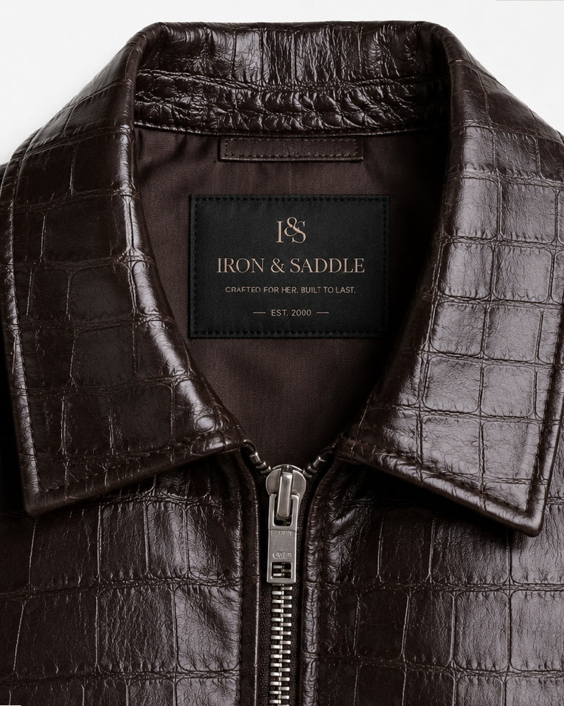 Crocodile-PatternedJacket