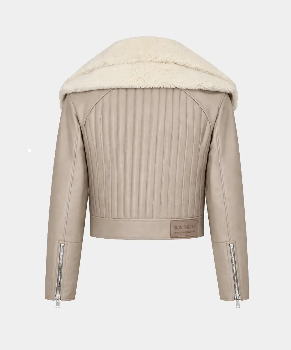 DoubleCollarLeatherJacket