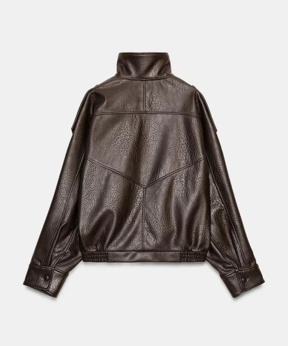 FW2526OversizedBrownLeatherJacket