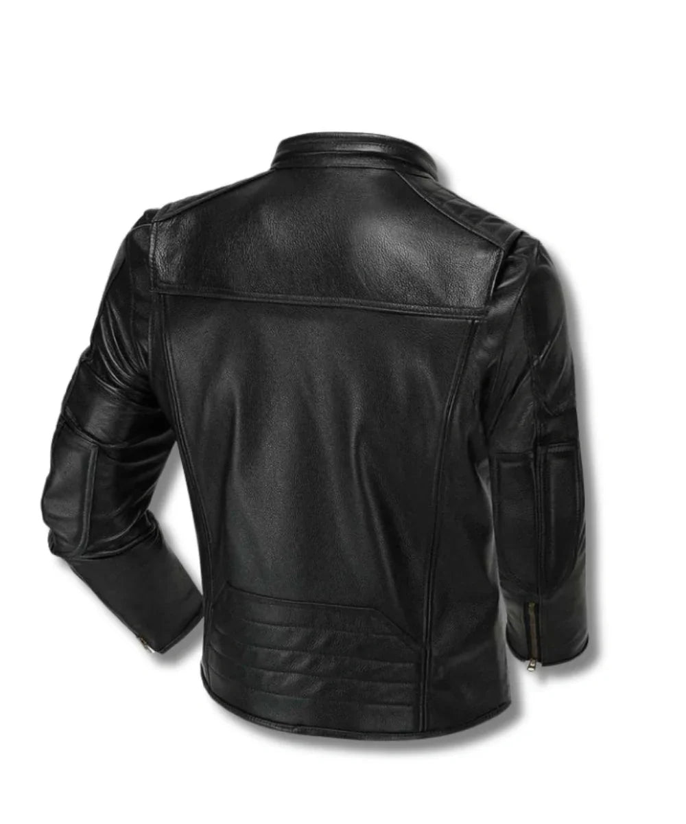 Genuine Leather Black Jacket
