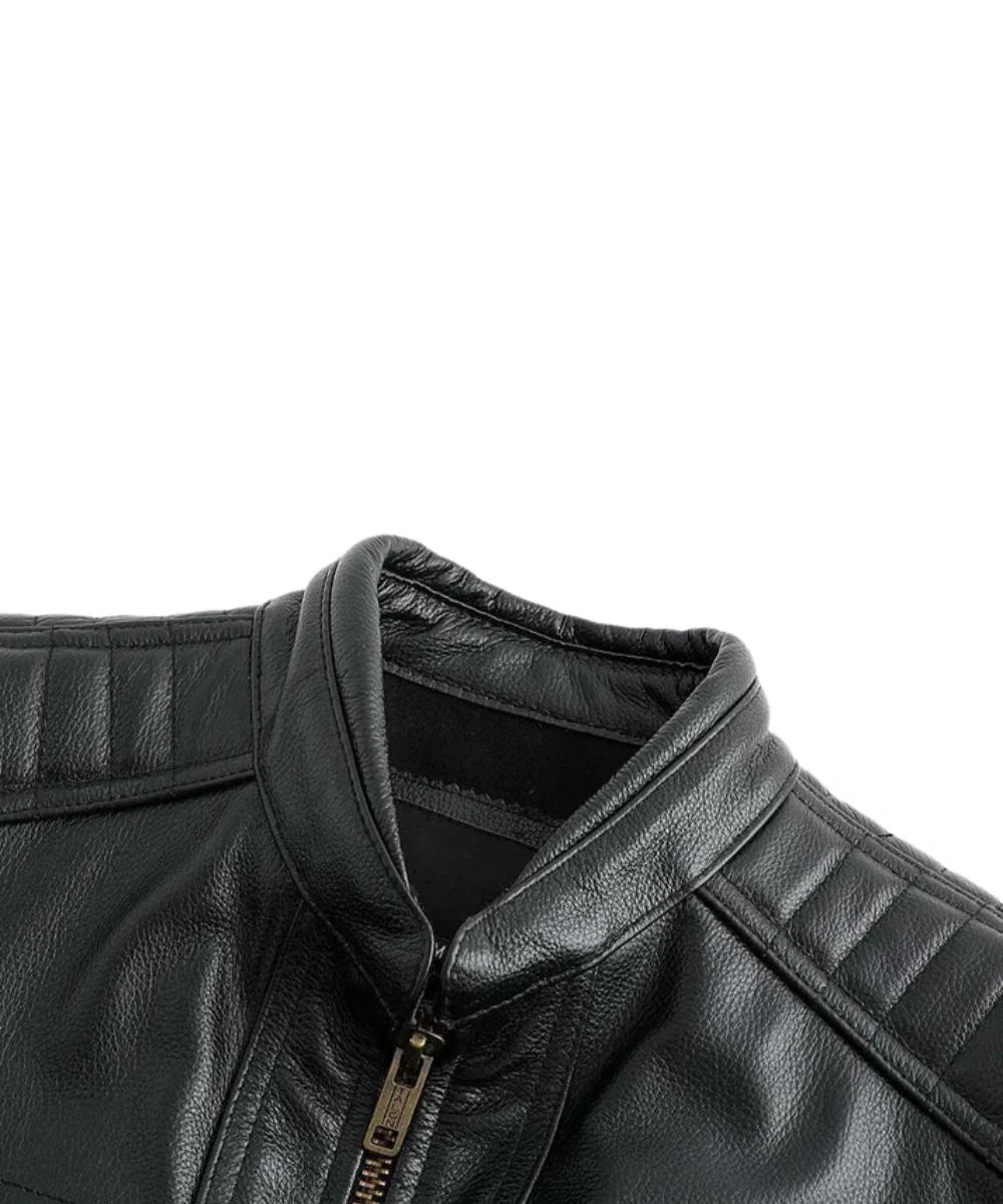 Genuine Leather Jacket Black