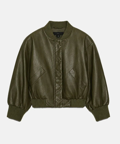 Green_Leather_Bomber_Jacket_With_Shoulder_Pads