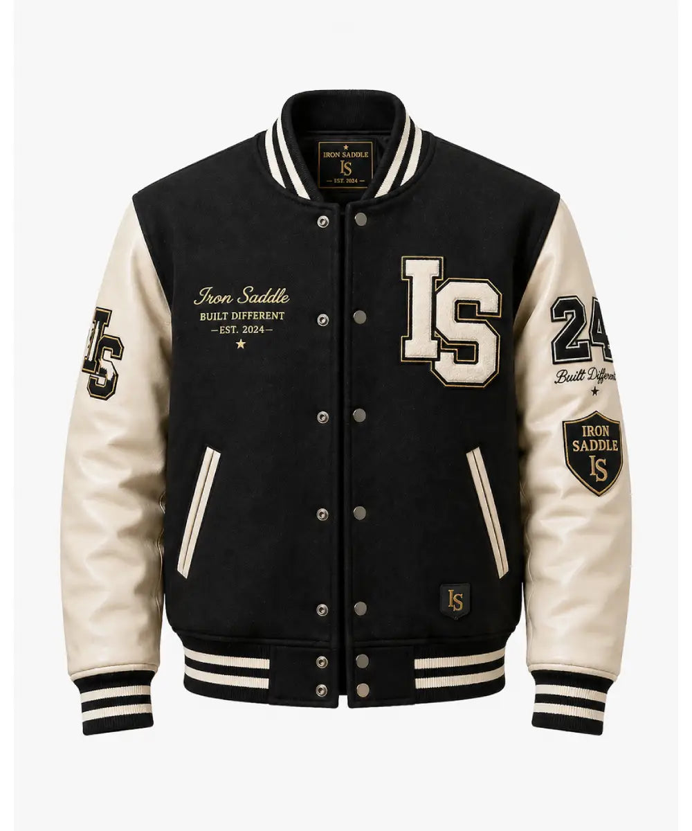 IronSaddleFirstDropVarsityJacket