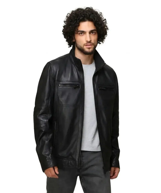 Men_Black_Biker_Leather_Jacket_With_Detachable_Hood