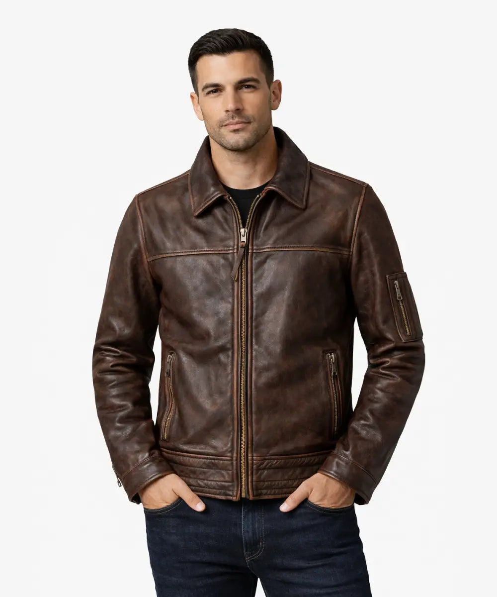 Men_Plain_Brown_Leather_Jacket