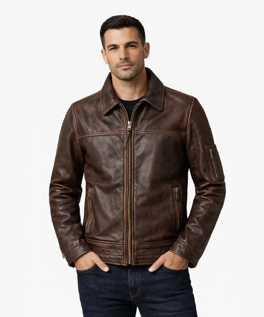 Men_Plain_Brown_Leather_Jacket