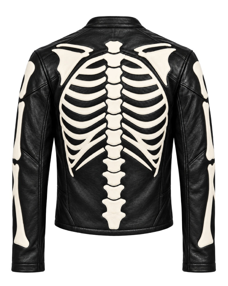 Skeleton Leather Bones Jacket