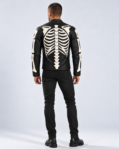 Skeleton Leather Bones Jacket