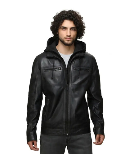 Mens_Black_Biker_Leather_Jacket_With_Detachable_Hood