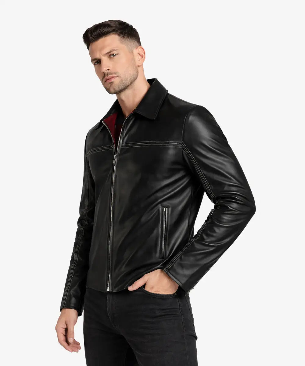 Mens_Black_Slim_Fit_Leather_Motorcycle_Jacket_Sale