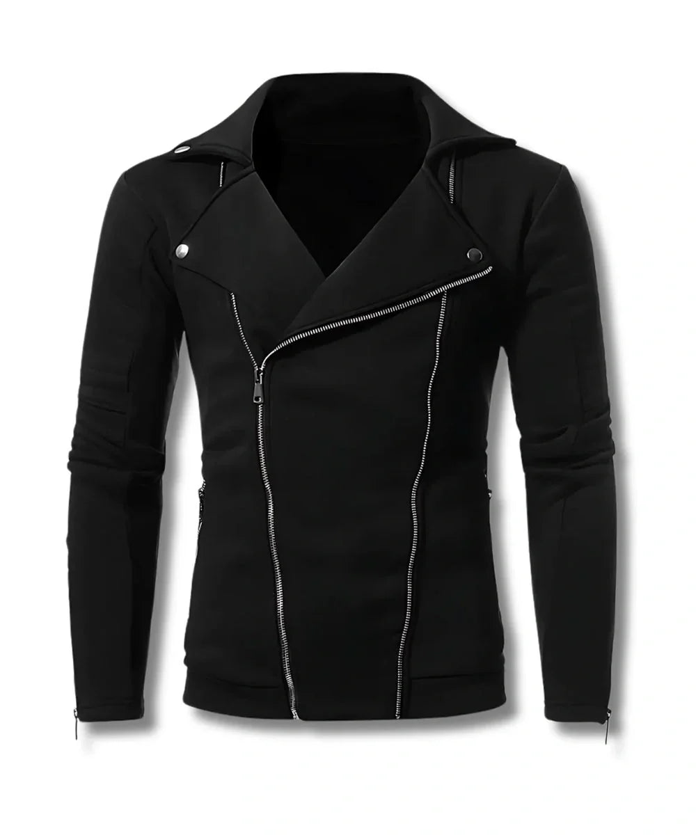 Mens Suede Black Leather Bomber Jacket