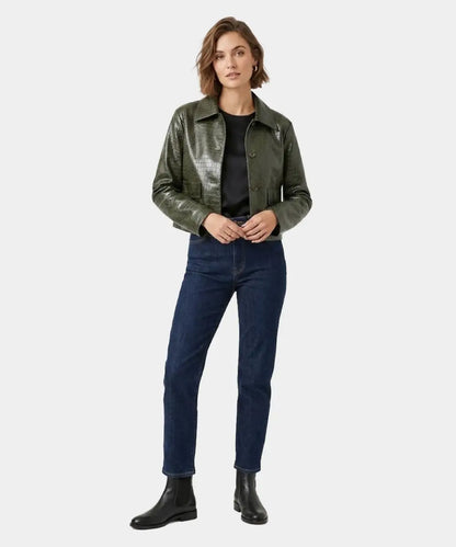 NiloCrocEmbossedGreenLeatherJacket_2