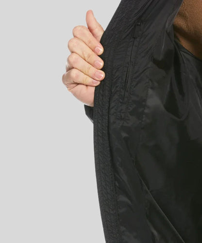 PerryLightweightHoodedBlackPufferJacketMens