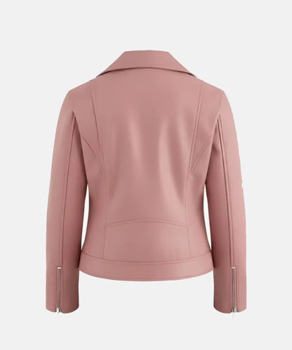 PinkBikerJACKETwomen