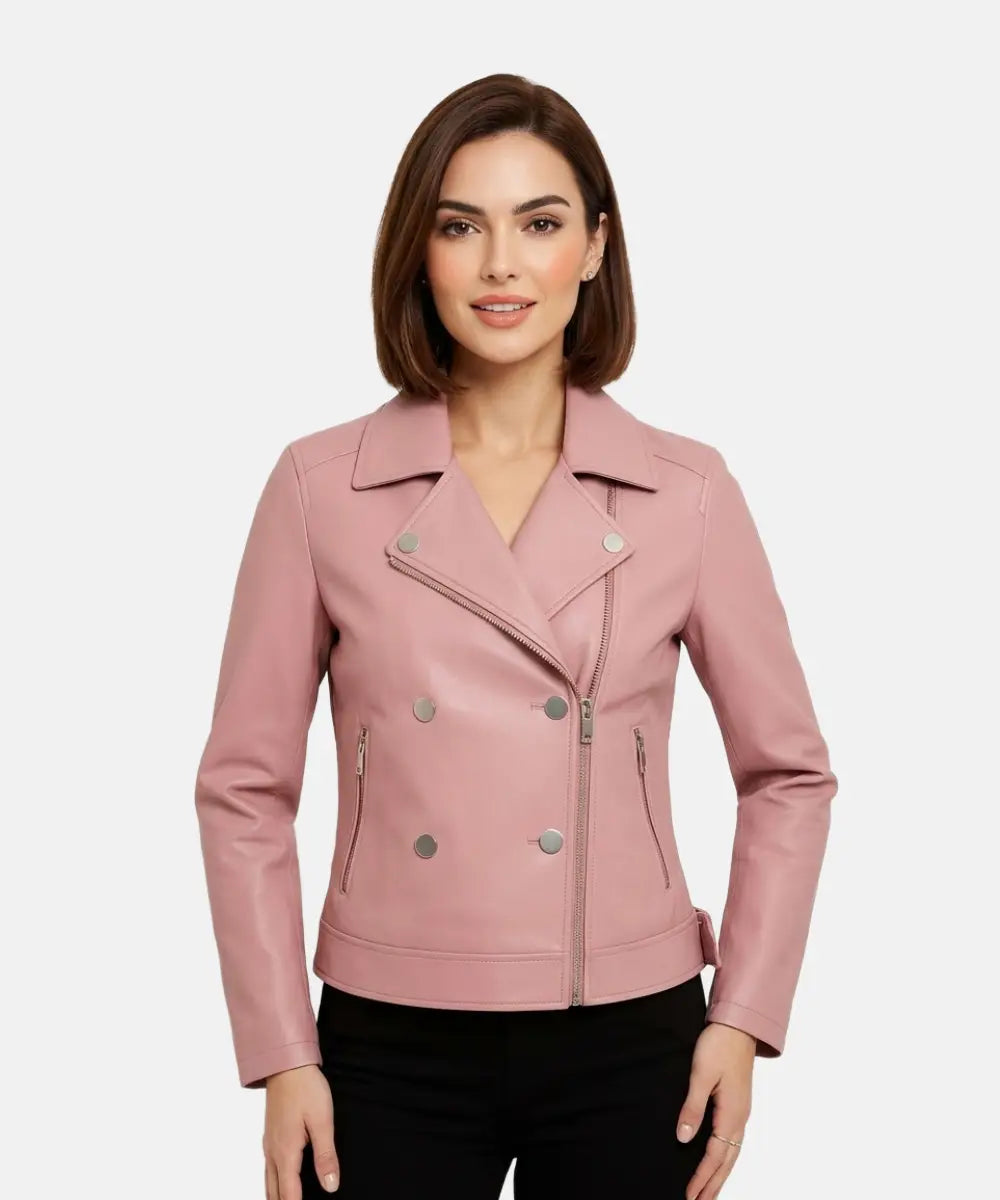 PinkBikerJacket