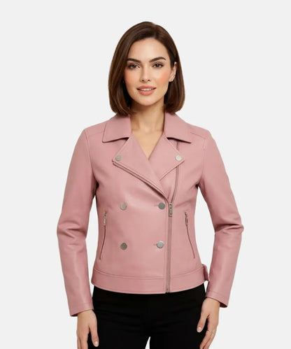 PinkBikerJacket