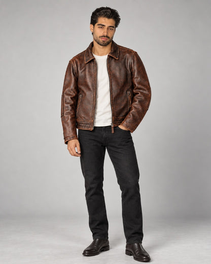 Premium_Men_s_Plain_Brown_Leather_Hand_Cuffs_Style_Jacket