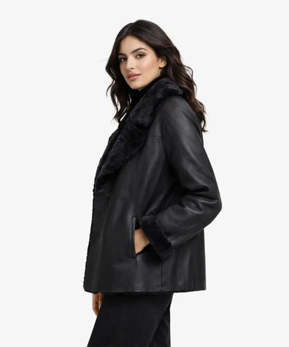 Shearling_Lined_Black_Leather_Bomber_Jacket_For_Women