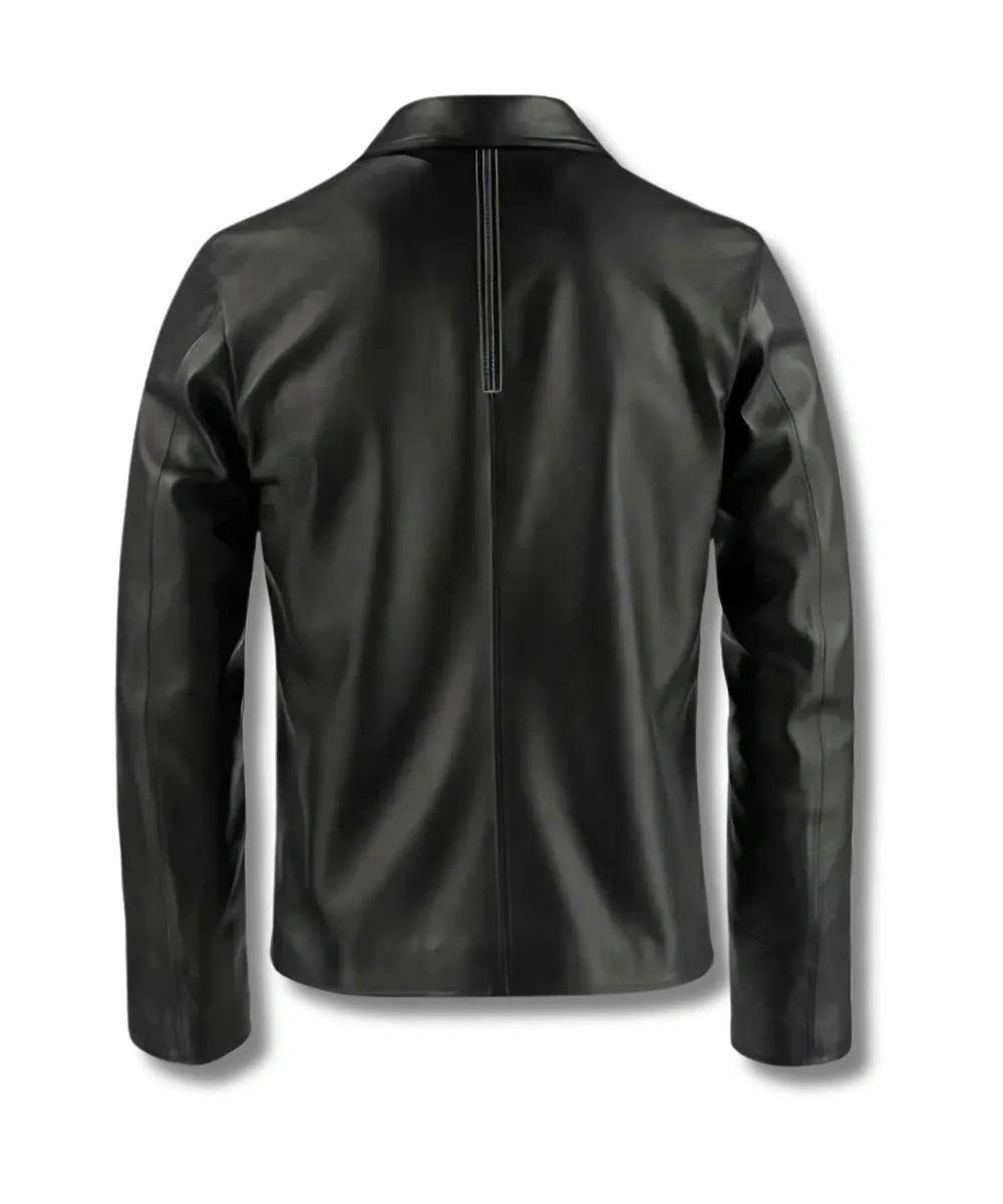 Slim Fit Motorcycle Jacket For Men