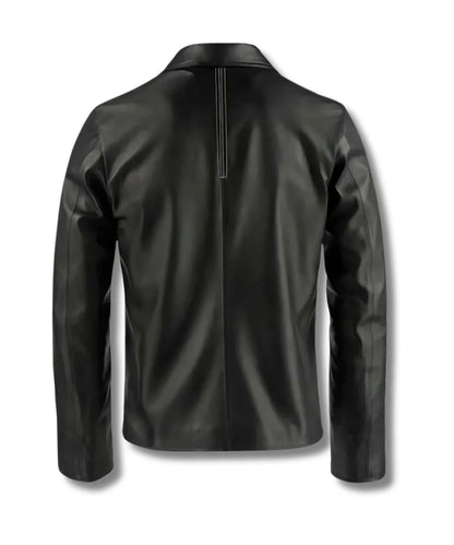 Slim Fit Motorcycle Jacket For Men