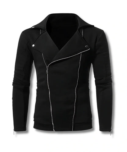 Suede Black Leather Jacket