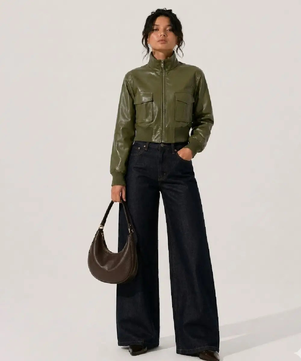 Vintage_Green_Leather_Bomber_Jacket