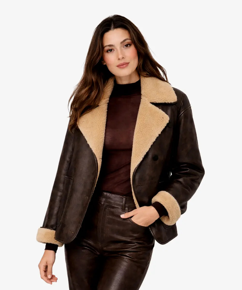 WomenOversizedDoubleFacedJacket