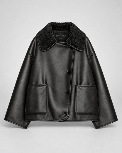 Women's Oversized Double Faced Jacket