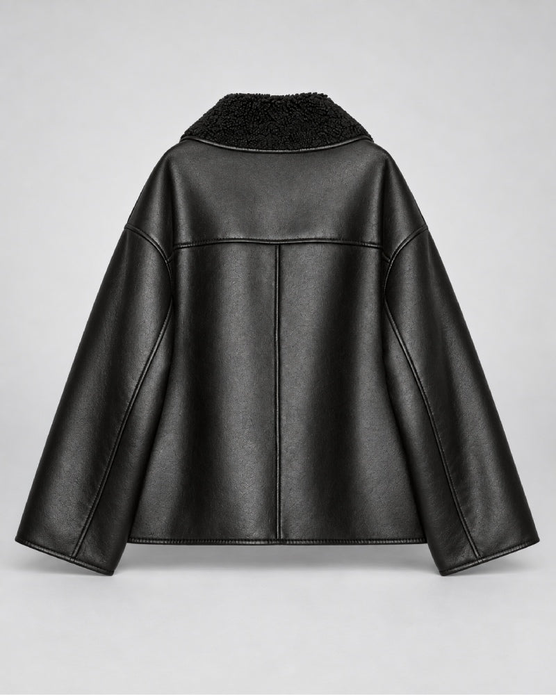 Women's Oversized Double Faced Jacket