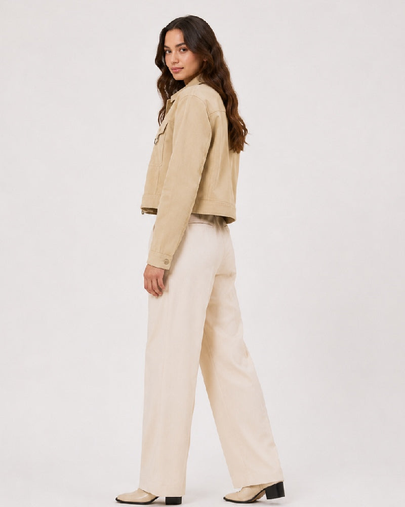Women_sBeigeFauxSuedeD-RingUtilityCropJacket