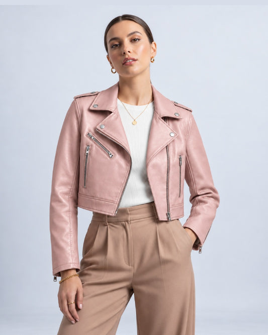 Women_sBlushPinkCroppedFauxLeatherJacket