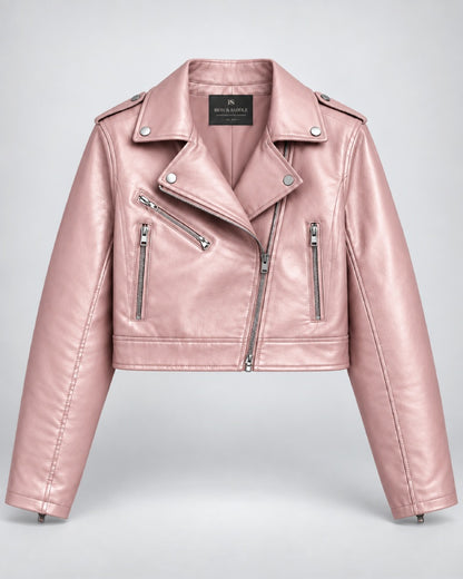 Women_sCroppedBlushPinkLeatherJacket