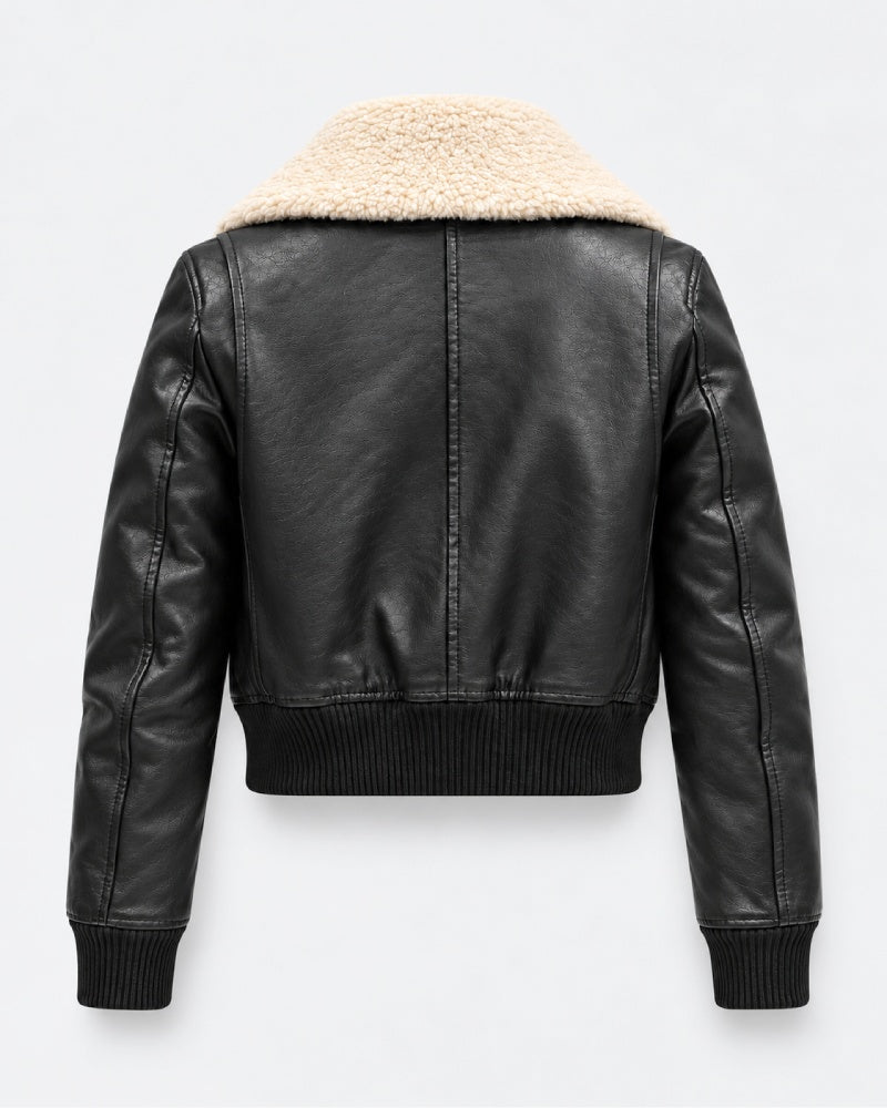 Women_sDouble-FacedSherpaLinedShearlingBlackLeatherFlightCroppedJacket