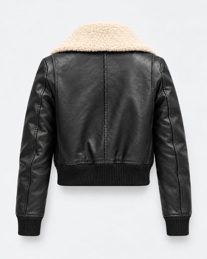 Women_sDouble-FacedSherpaLinedShearlingBlackLeatherFlightCroppedJacket