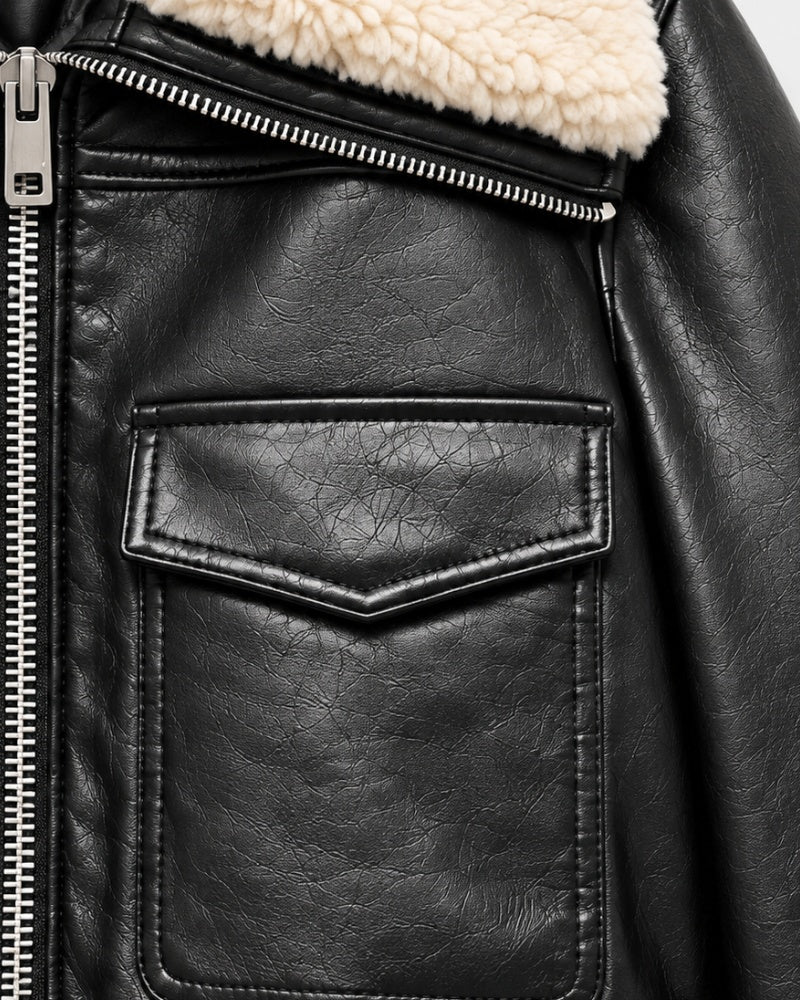 Women_sDouble-Faced_nbsp_SherpaLinedShearlingBlackLeatherBomberJacket