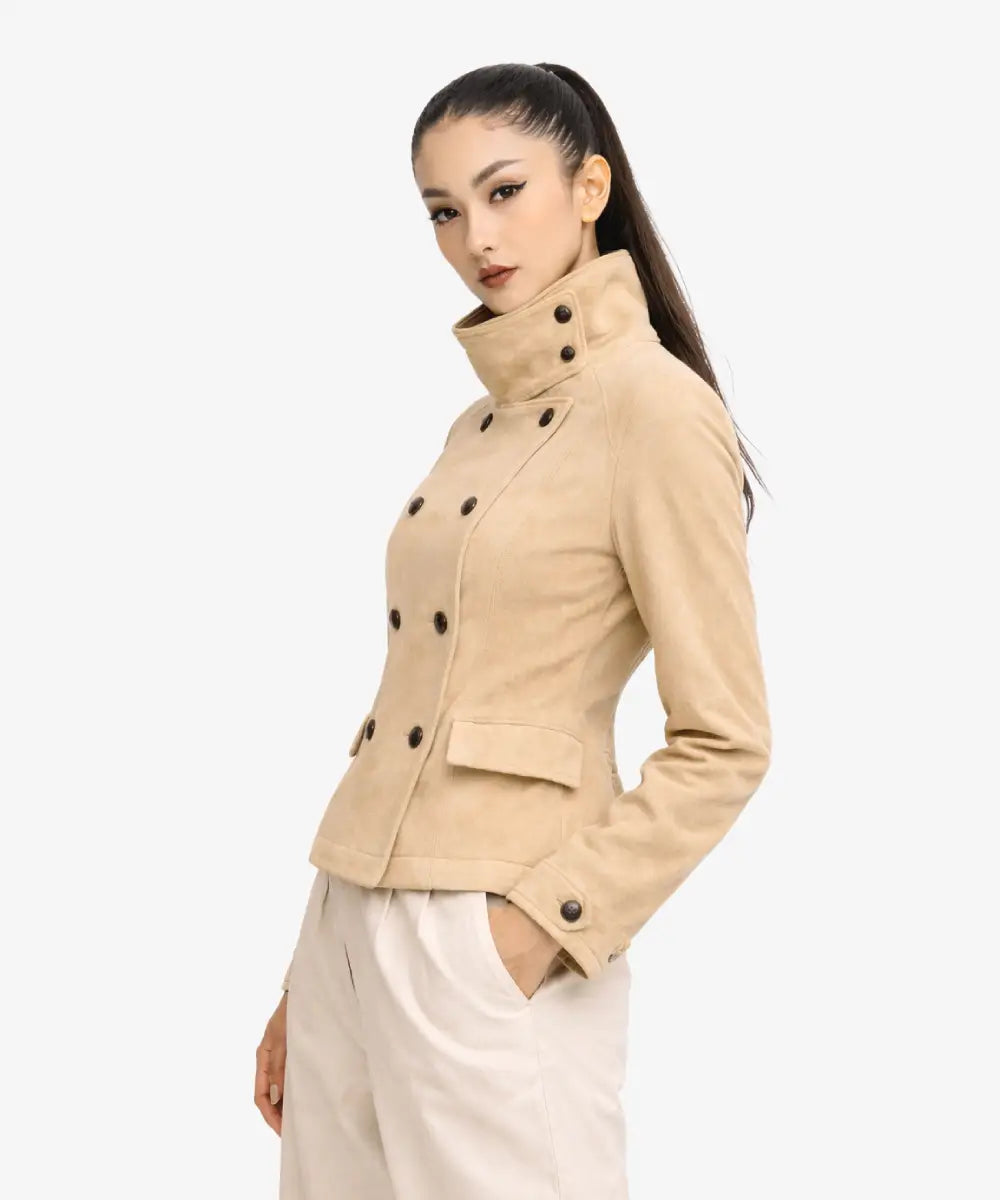 Women_sFittedBeigeSuedeLeatherJacket