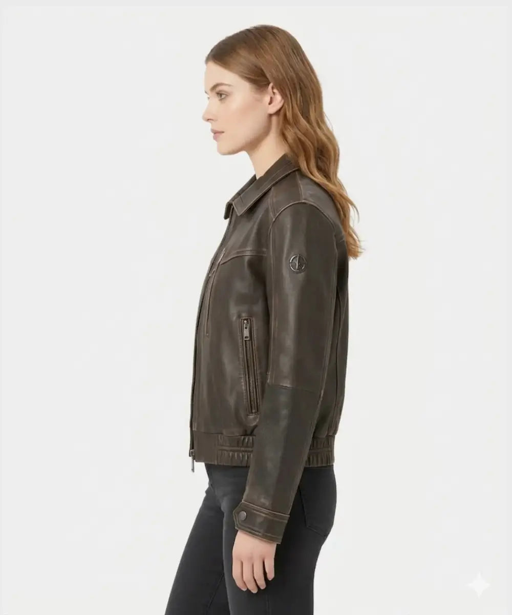 Women_sOversizedDistressedLeatherBomberJacket