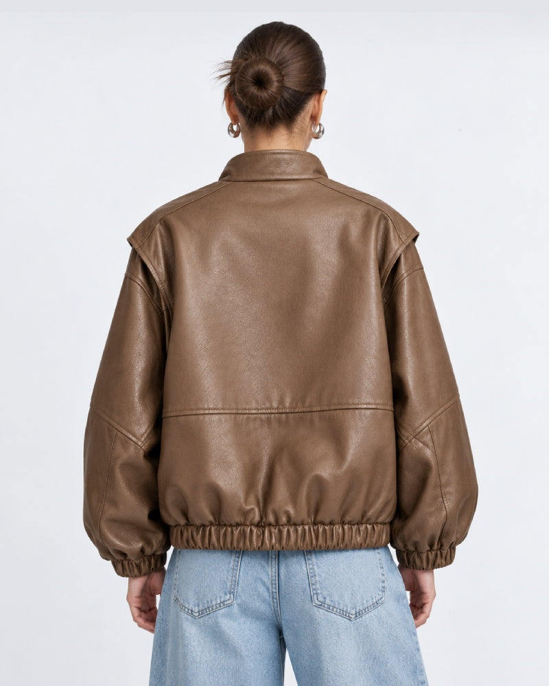 Women_sOversizedFauxLeatherBomberJacket