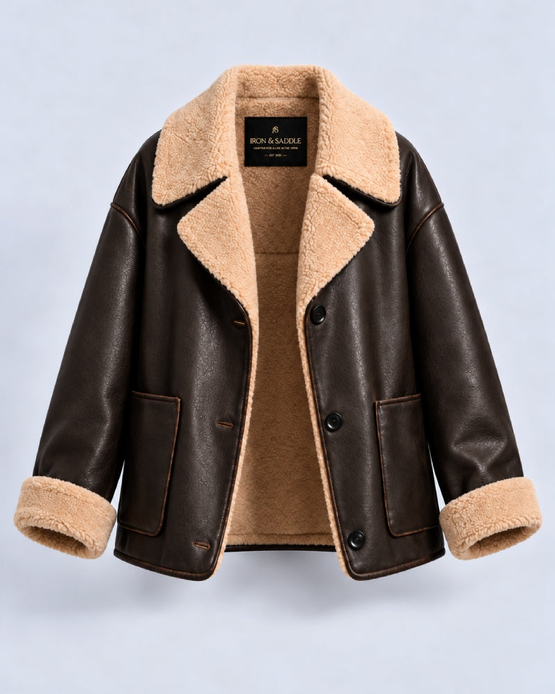 Women_sShearlingLeatherLimitedEditionOversizedDoubleFacedAviatorJacketBrown