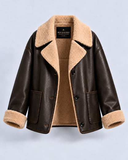 Women_sShearlingLeatherLimitedEditionOversizedDoubleFacedAviatorJacketBrown